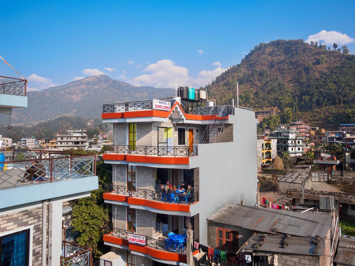 Hotel Sunflower Pokhara Exterior foto